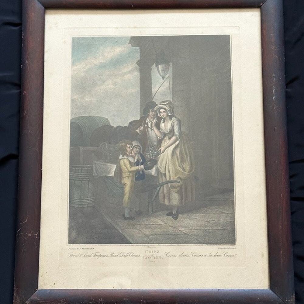 Cries‎ Of London Framed Print  very old